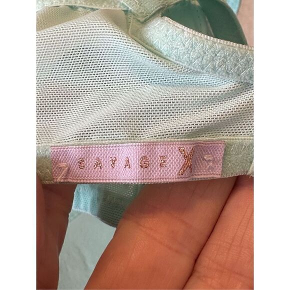 SAVAGE X FENTY 34C Queen of the Galaxy Low Balconette Bra NWT - Picture 10 of 12